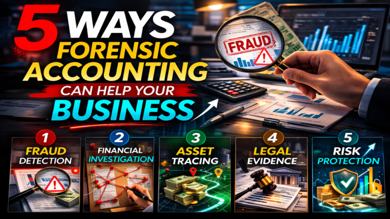 5 Ways Forensic Accounting Can Help Your Business