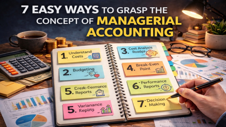 7 Easy Ways to Grasp the Concept of Managerial Accounting