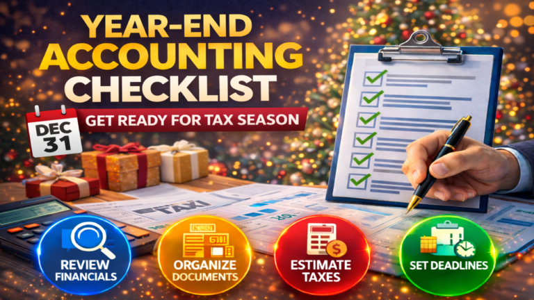 Year-End Accounting Checklist: Get Ready for Tax Season