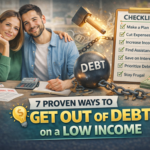 7 Proven Ways to Get Out of Debt on a Low Income