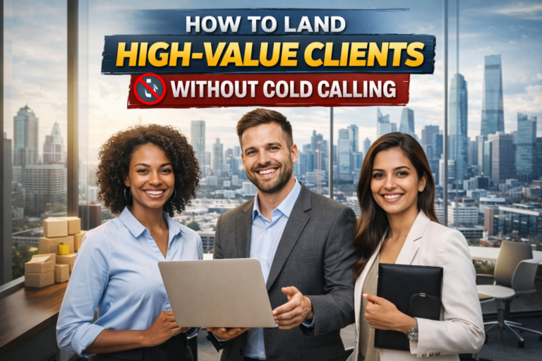 How to Land High-Value Clients Without Cold Calling