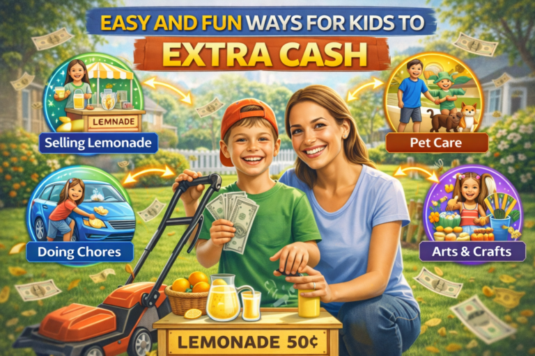 Easy and Fun Ways for Kids to Earn Extra Cash