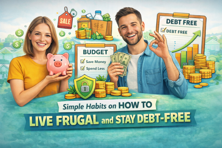 Simple Habits on How to Live Frugal and Stay Debt-Free