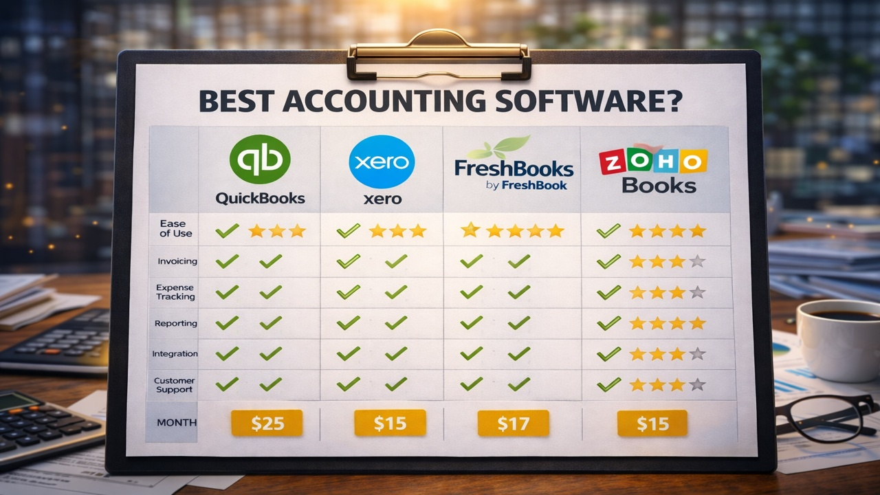 How to Choose the Right Accounting Software for Your Business – Esvea ...