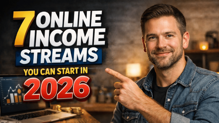 7 Online Income Streams You Can Start in 2026 (A Practical Introduction to Earning Smarter Online)