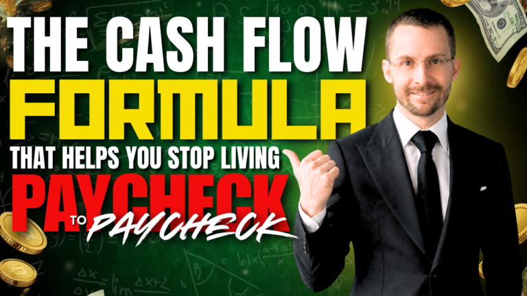 The Cash Flow Formula That Helps You Stop Living Paycheck to Paycheck