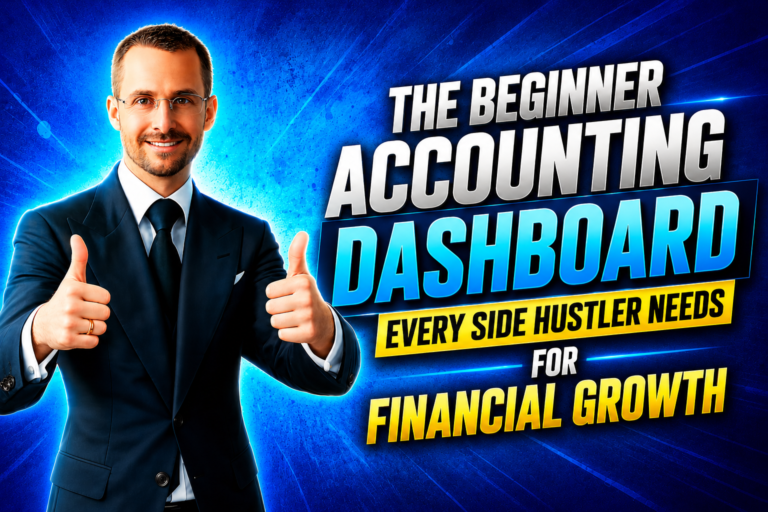 The Beginner Accounting Dashboard Every Side Hustler Needs for Financial Growth