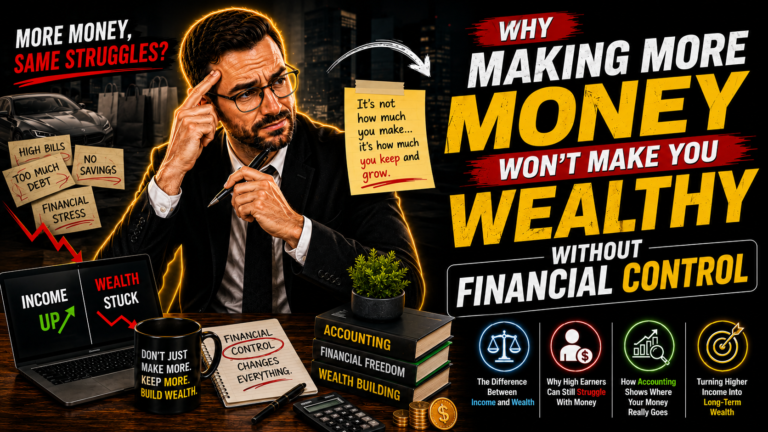 Why Making More Money Won’t Make You Wealthy Without Financial Control