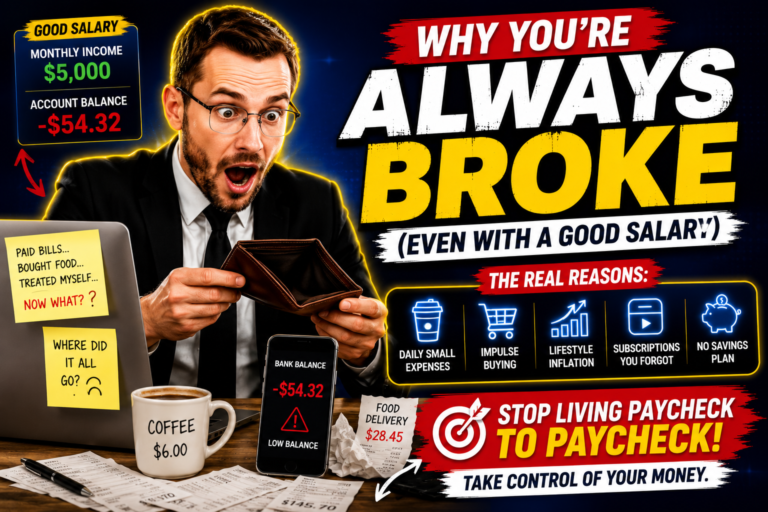 Why You’re Always Broke (Even With a Good Salary)